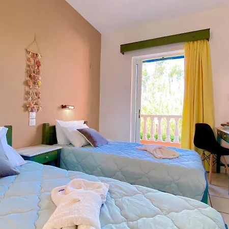 Pink & Blue Beachfront Apartment